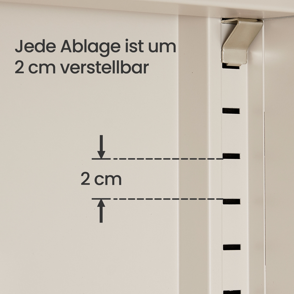 Sideboard, storage cabinet with double doors, magnetic closure - Image 6