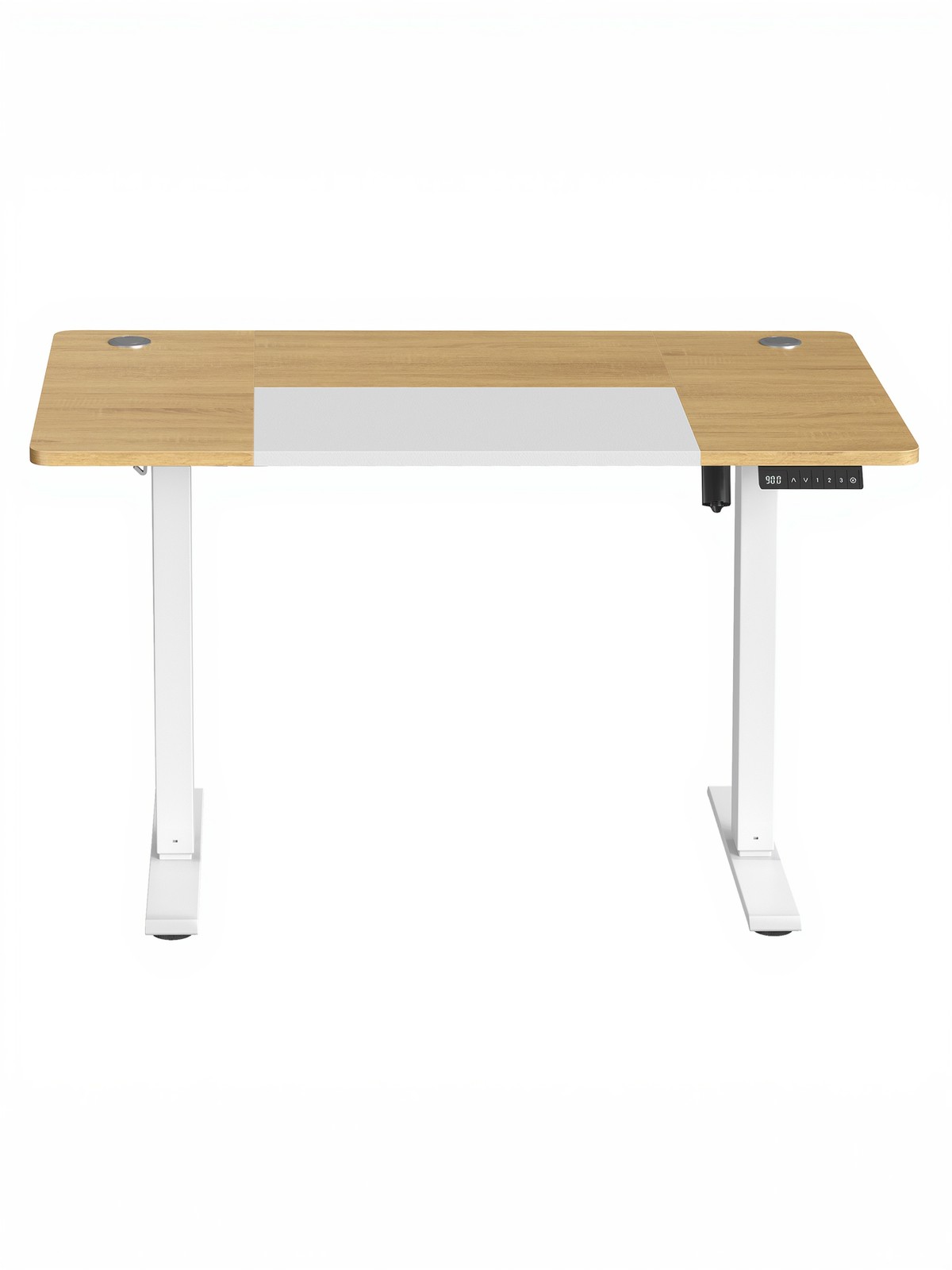 Electric height-adjustable desk, 120.1 x 60