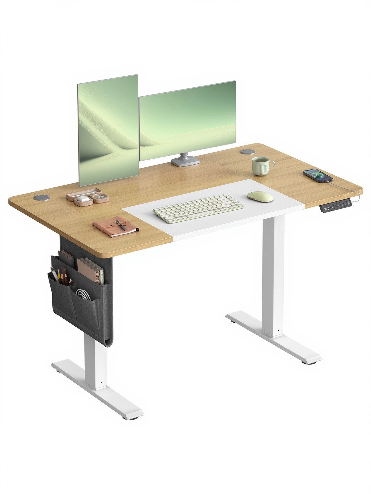 Electric height-adjustable desk, 120.1 x 60 - Image 3