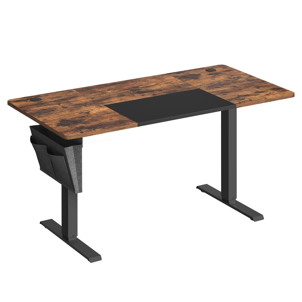 Electric height-adjustable desk, 140.1 x 60