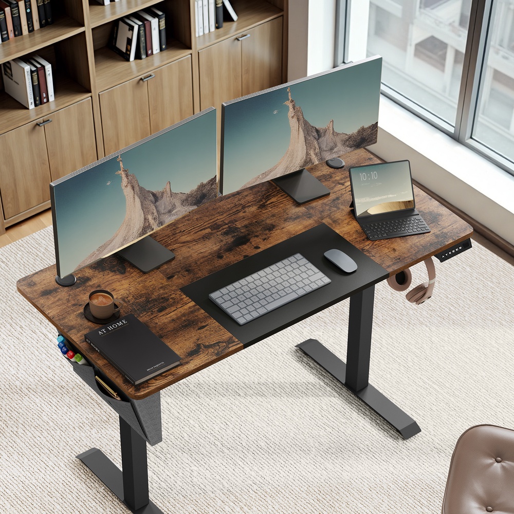Electric height-adjustable desk, 140.1 x 60 - Image 2