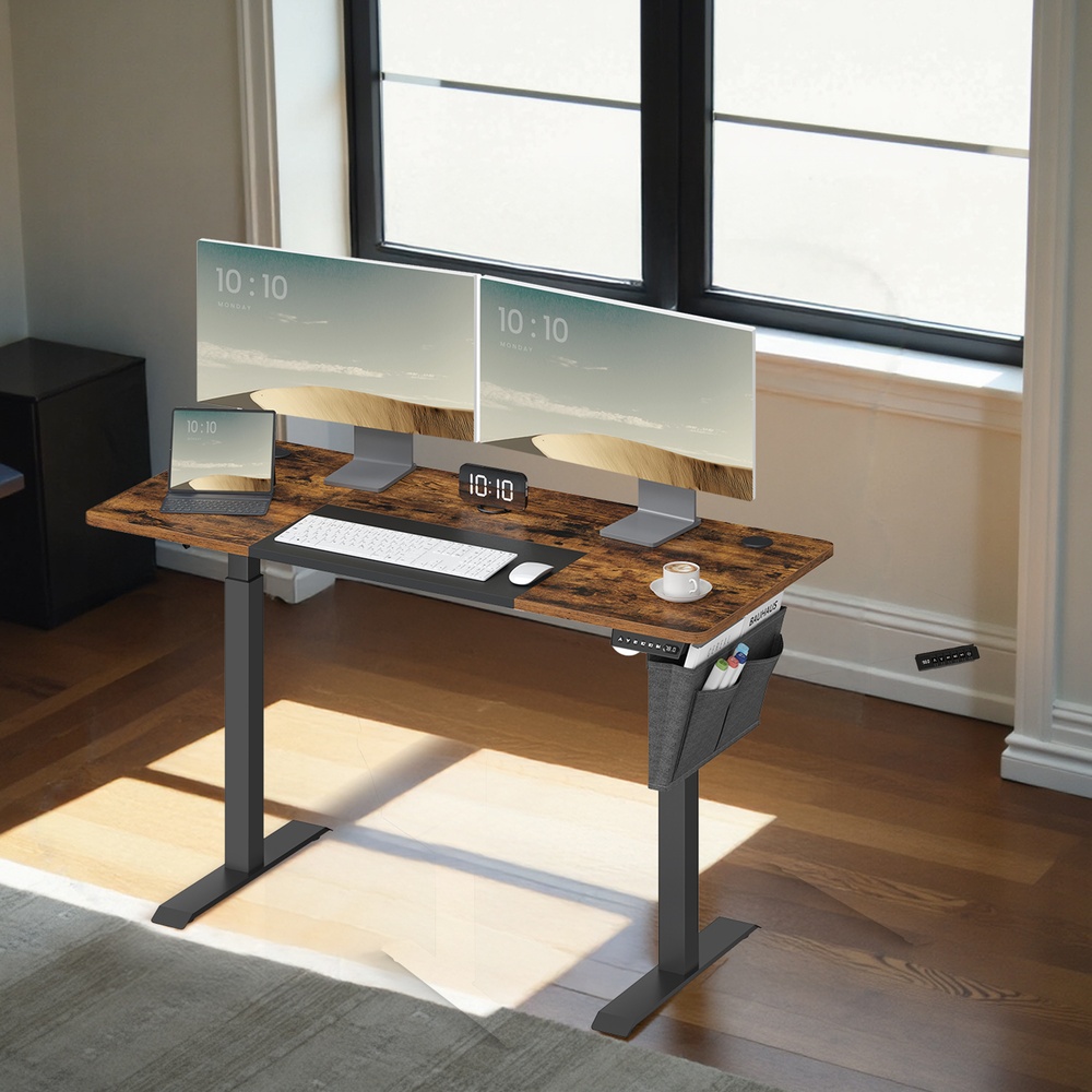Electric height-adjustable desk, 140.1 x 60 - Image 4