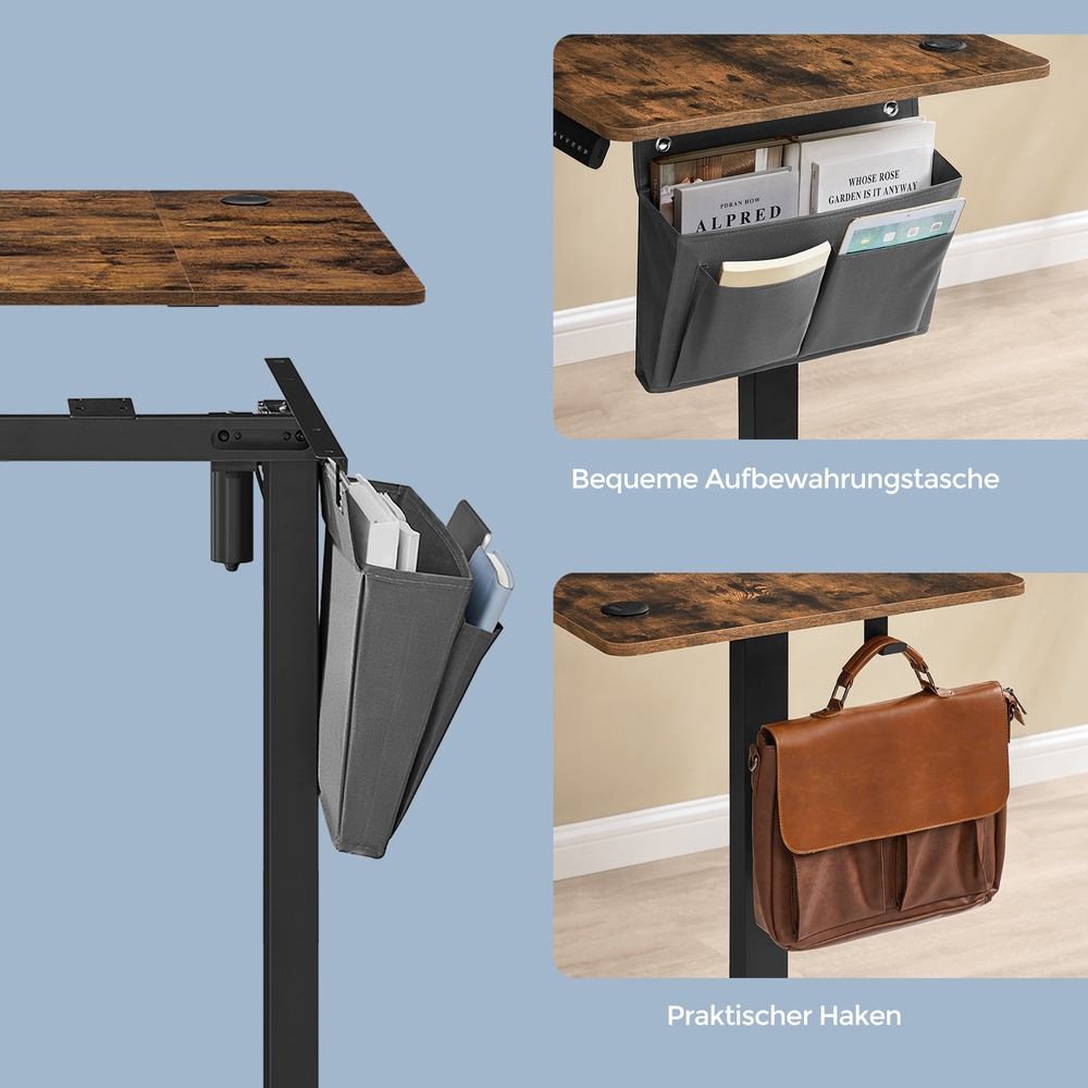 Electric height-adjustable desk, 120.1 x 60 - Image 3