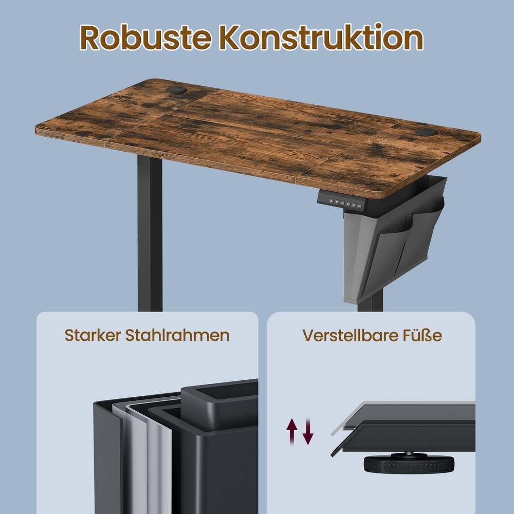 Electric height-adjustable desk, 120.1 x 60 - Image 4
