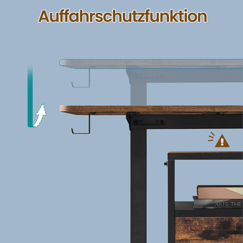 Electric height-adjustable desk, 120.1 x 60 - Image 5