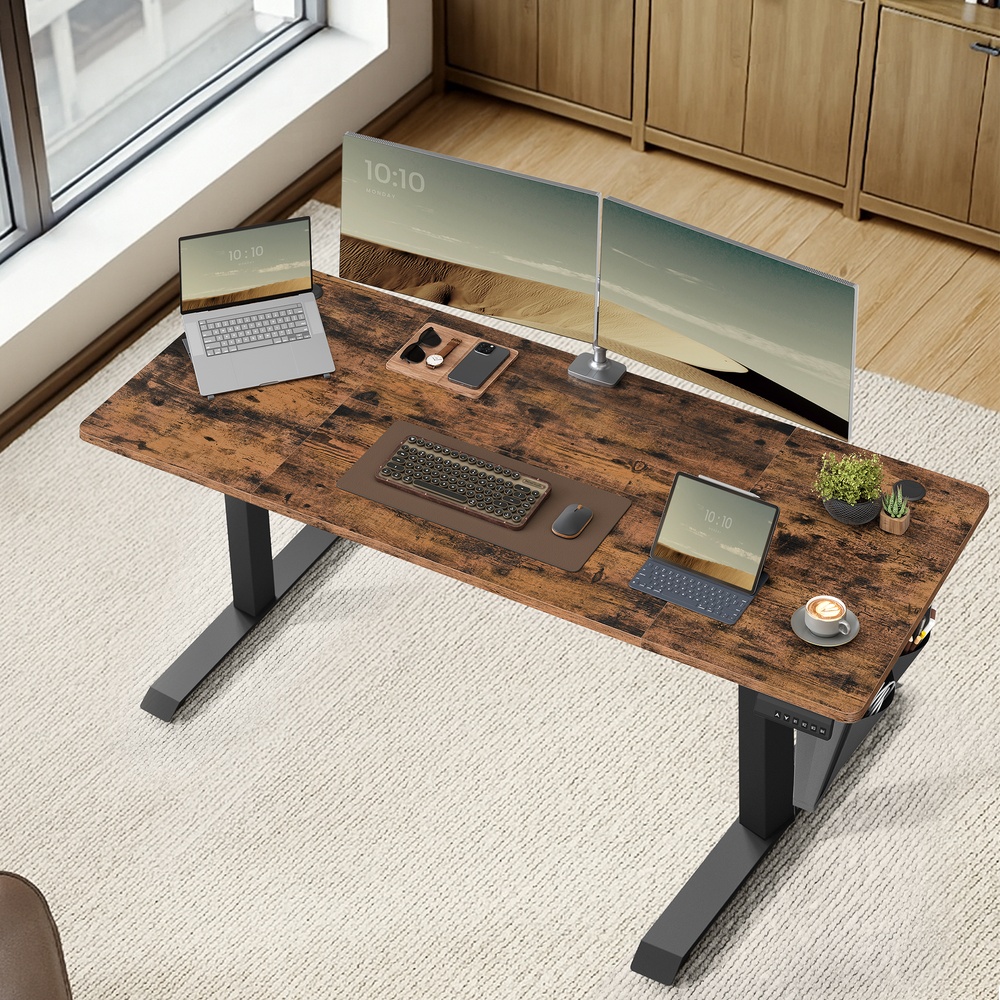 Electric height-adjustable desk, 140.1 x 60 - Image 2