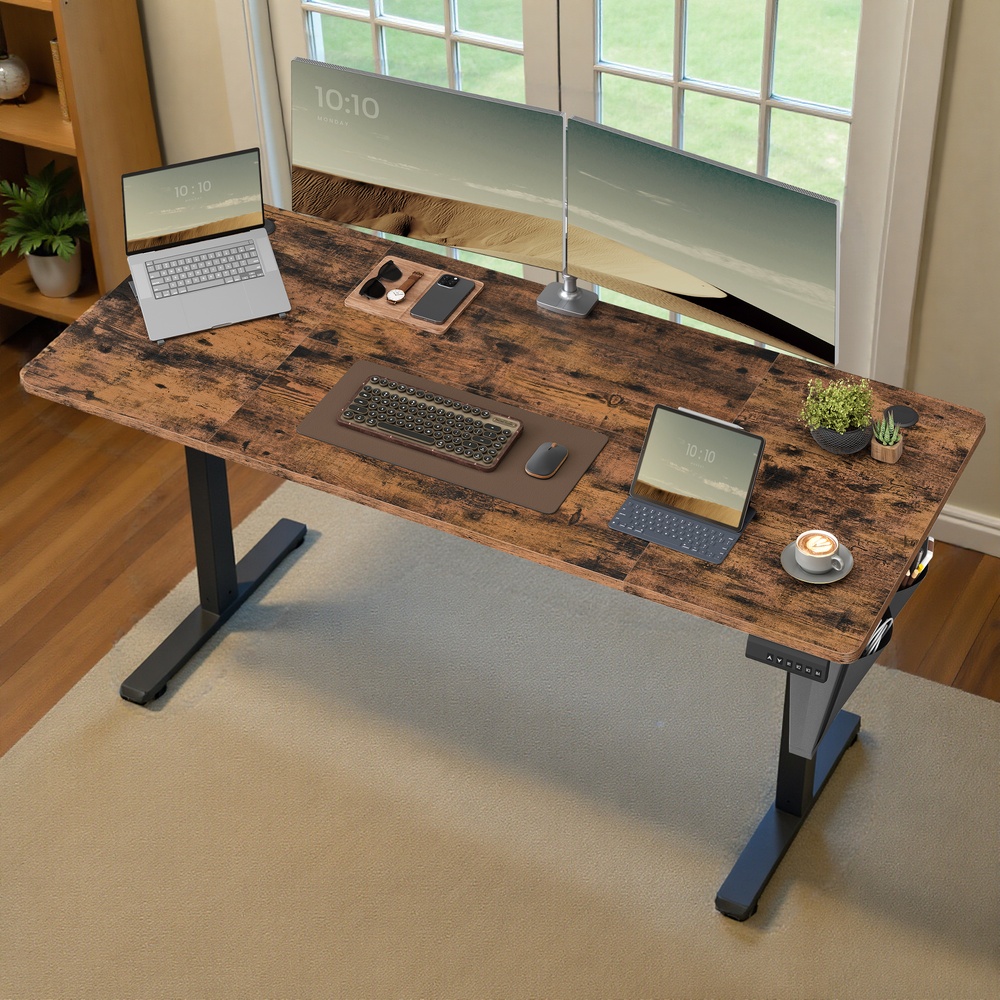 Electric height-adjustable desk, 140.1 x 60 - Image 7