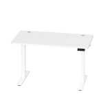 Electrically adjustable standing desk, memory function with 4 height settings, desk for home office
