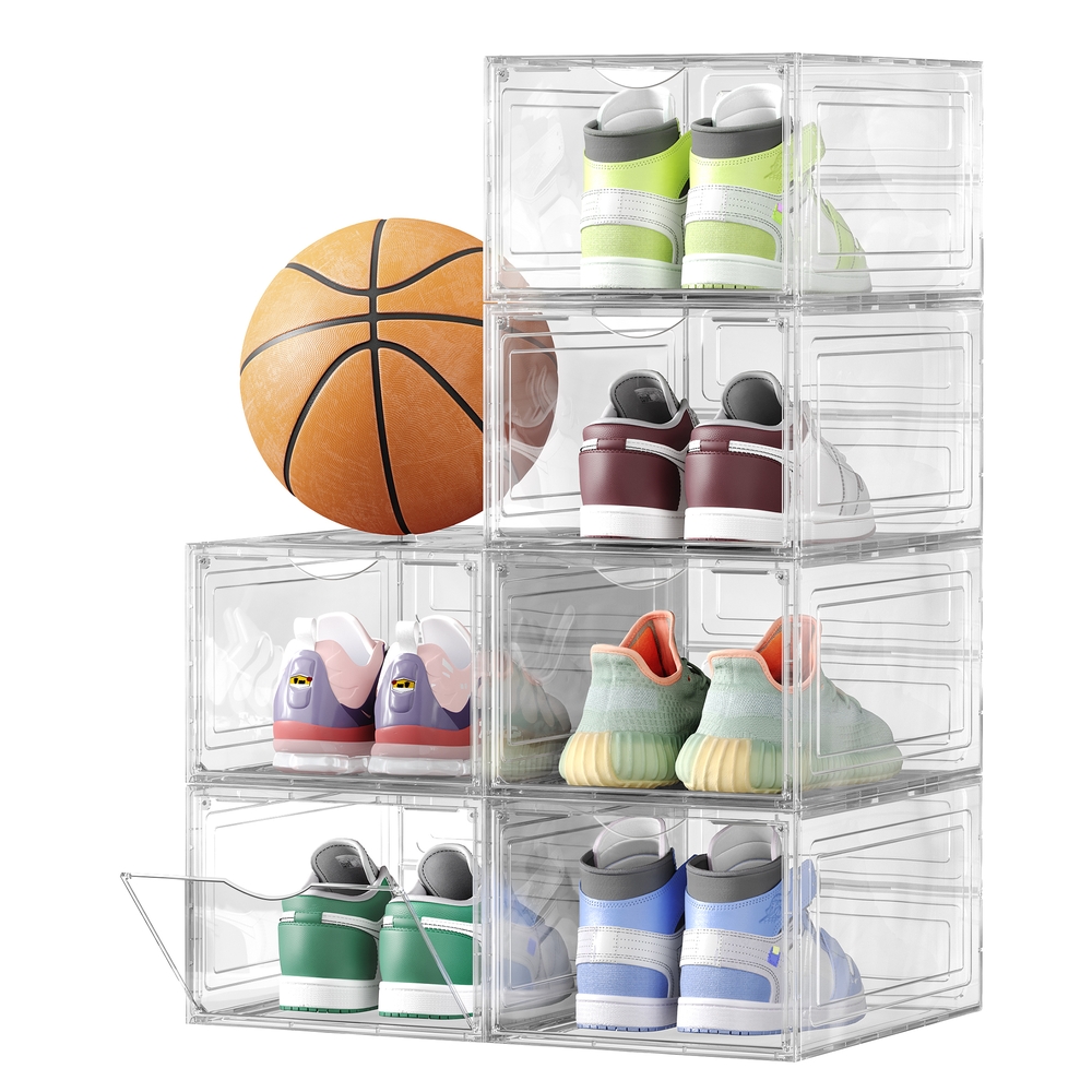 Transparent white shoe box - Image 2
