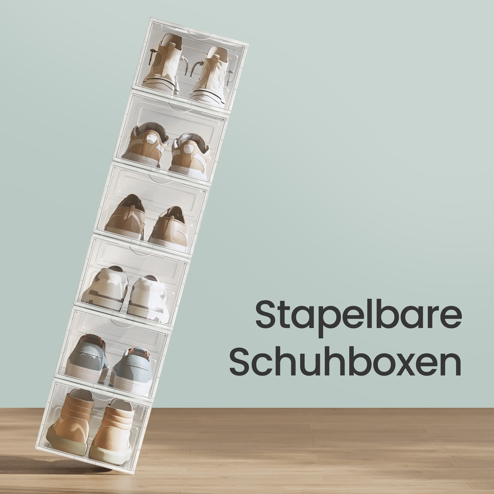 Transparent white shoe box - Image 7