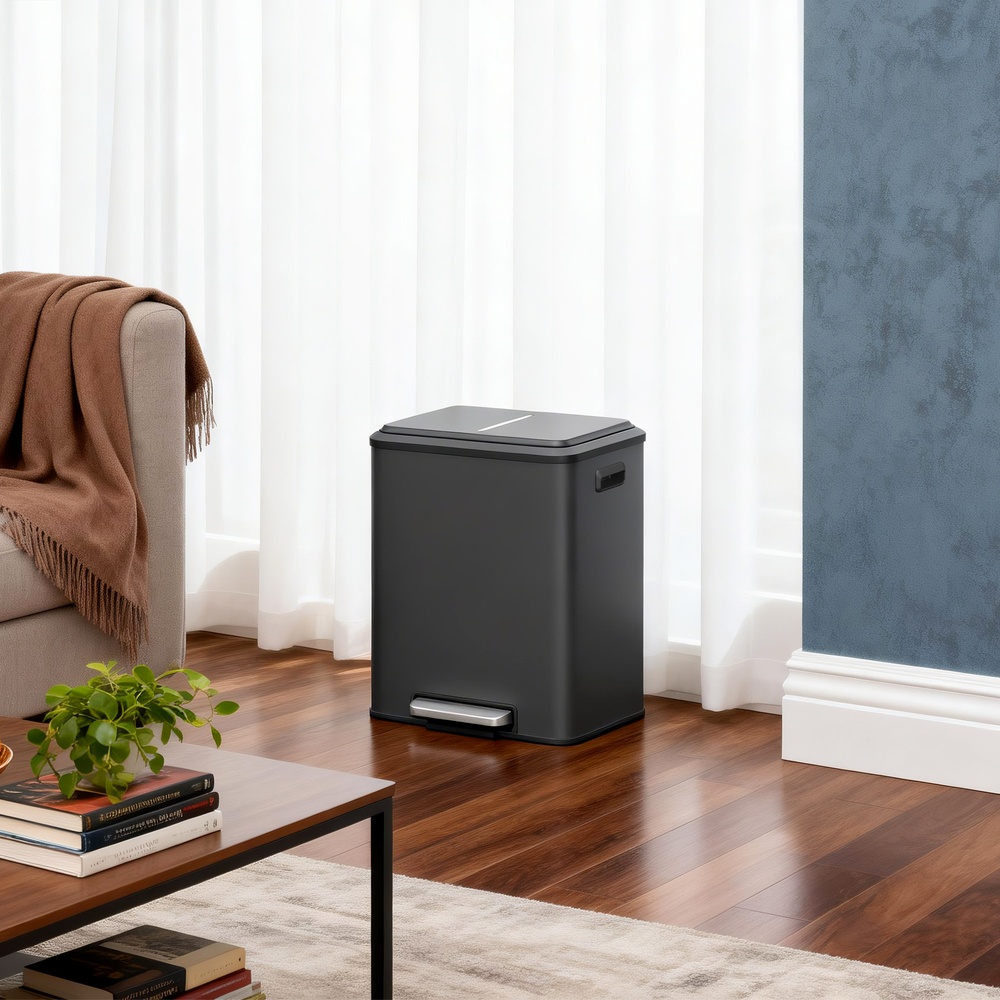 Kitchen trash can, waste sorting system, trash can - Image 4