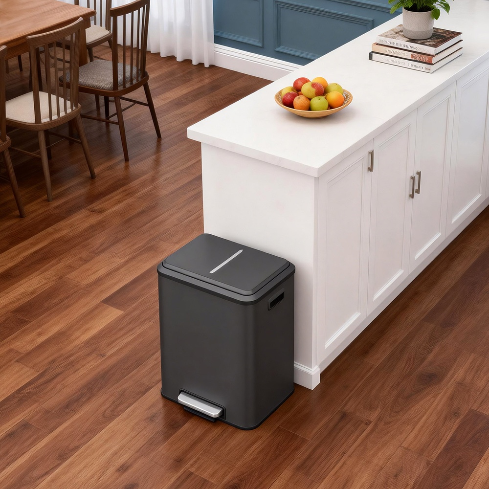 Kitchen trash can, waste sorting system, trash can - Image 5