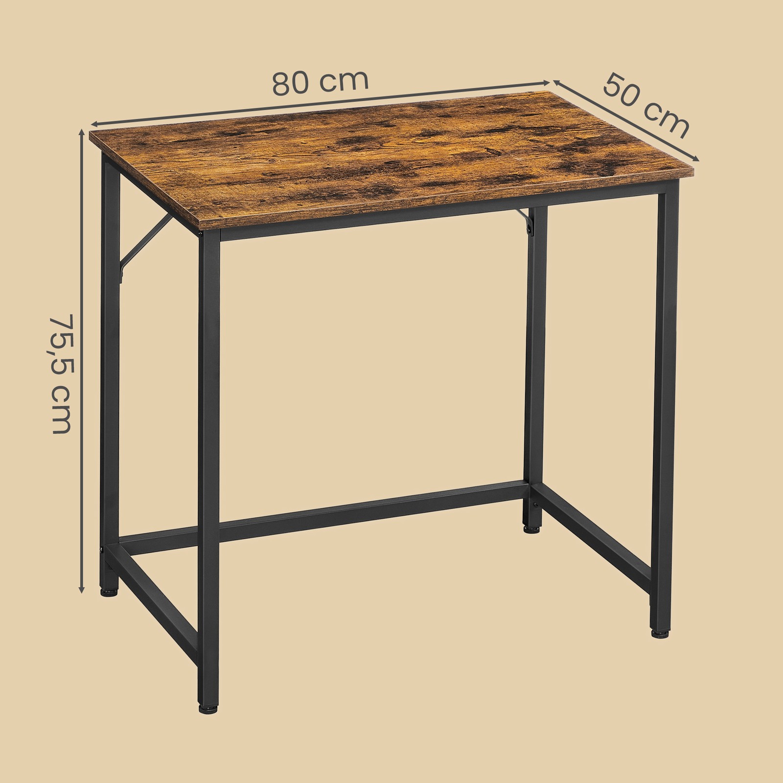 Skrivebord, lille computerbord, kontorbord - Billede 3