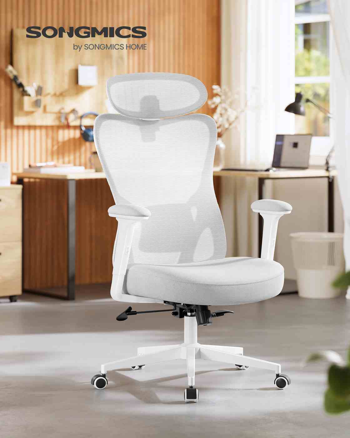 Ergonomic office chair with adjustable support - Image 2
