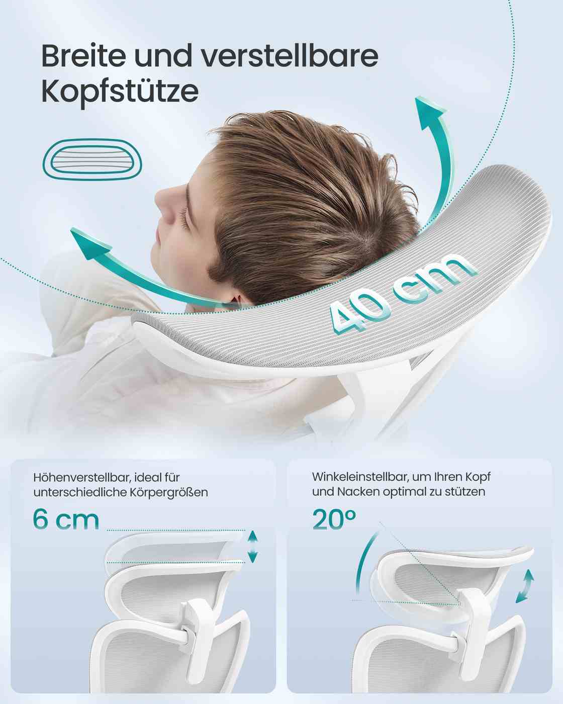 Ergonomic office chair with adjustable support - Image 7