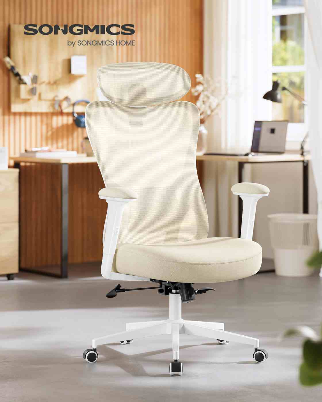 Ergonomic office chair with adjustable support - Image 2