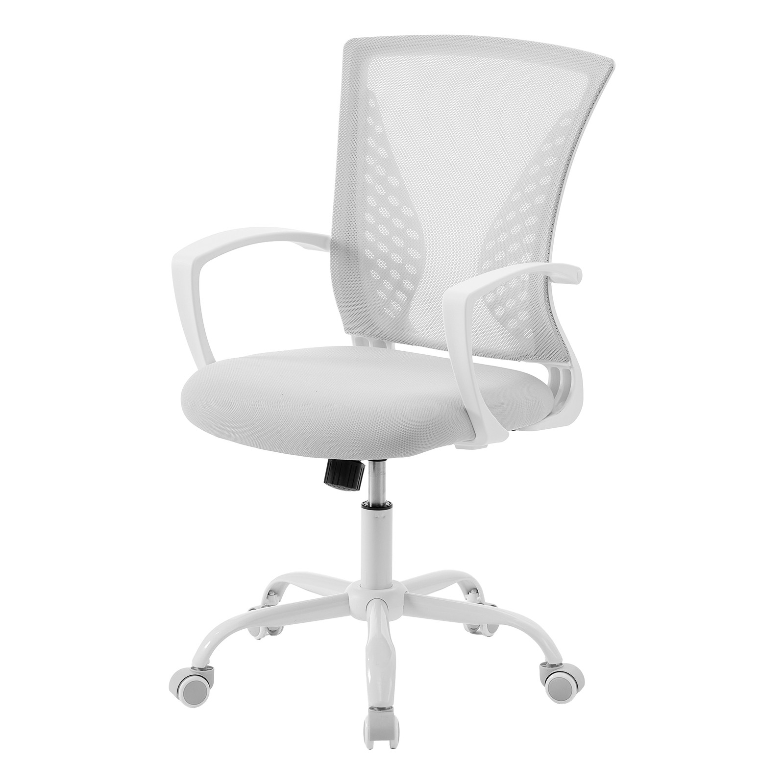 Ergonominen pyörivä tuoli, korkeussäädettävä toimistotuoli, jossa on hengittävä verkko ja keinutoiminto