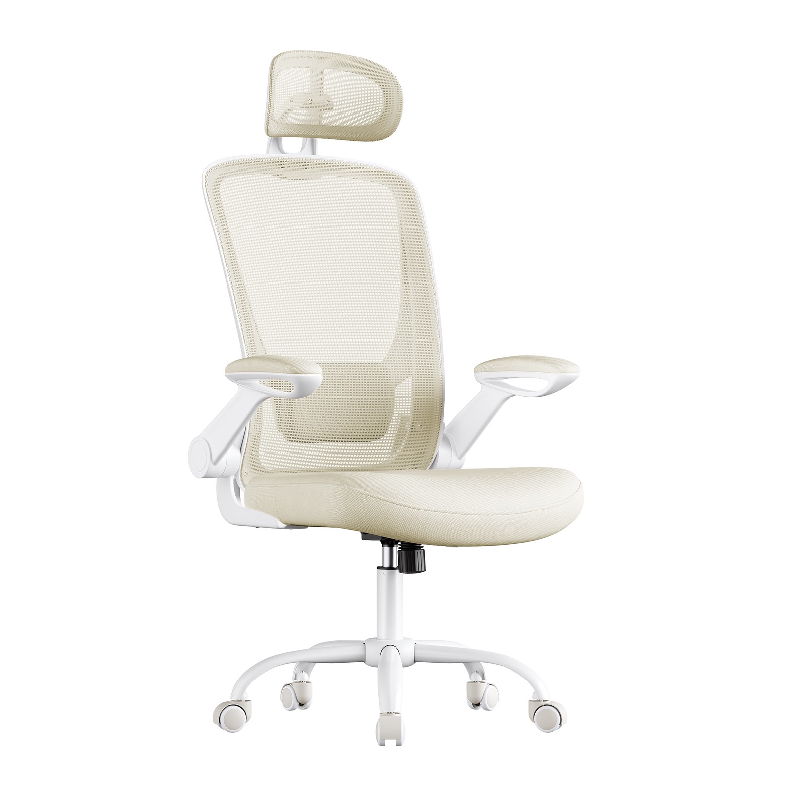 Ergonominen työtuoli, pyörivä tuoli keinutoiminnolla, verkkotuoli - Image 3