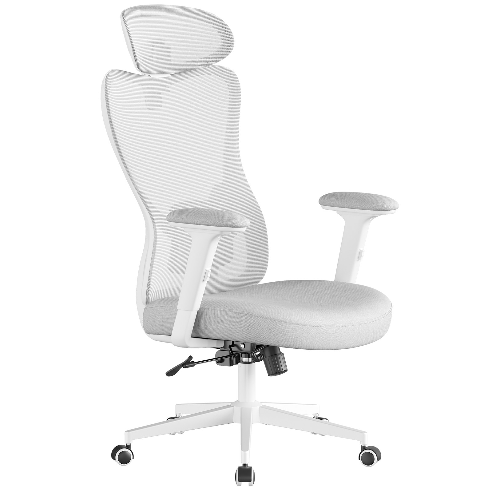 Ergonomic office chair with adjustable support
