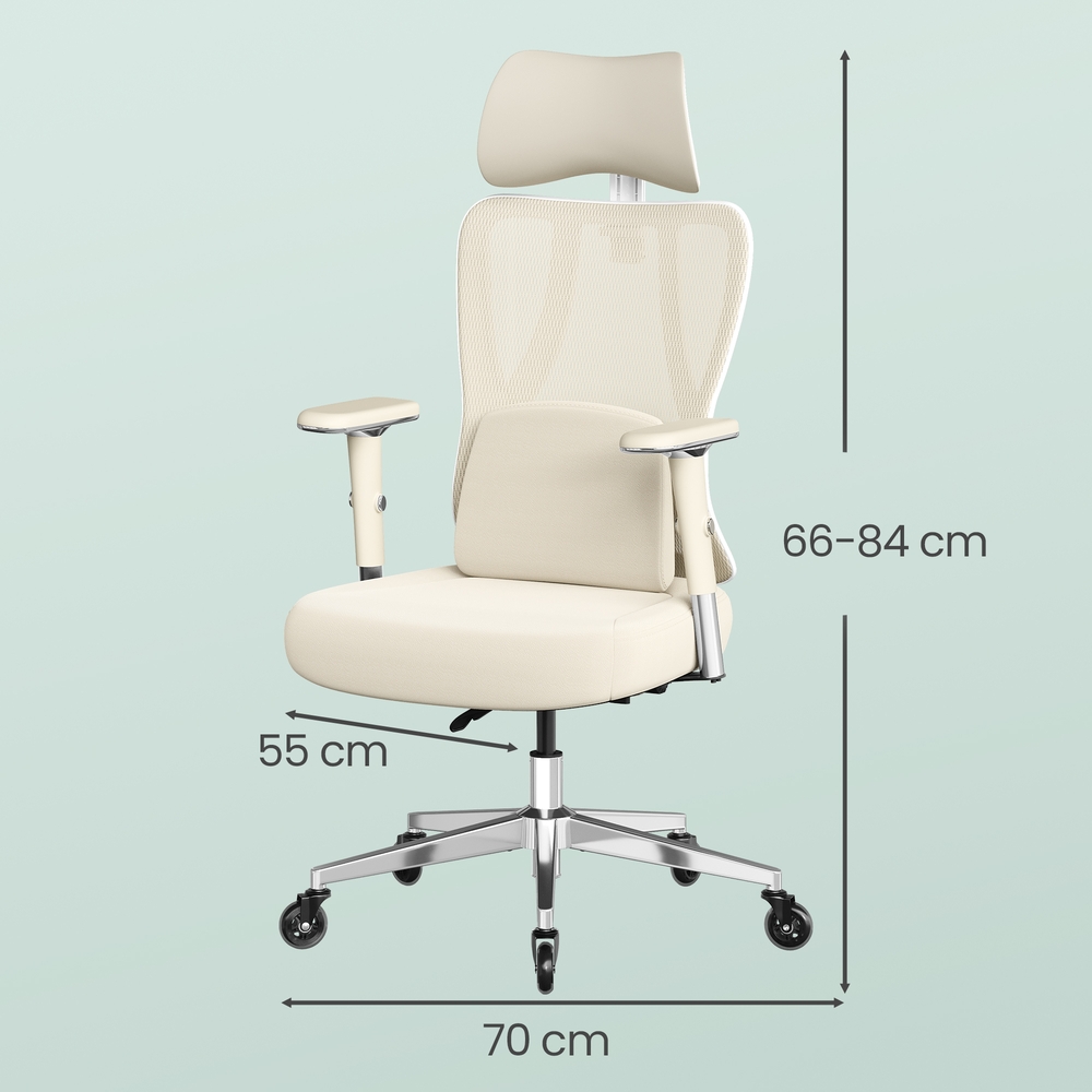 Kontorstol, ergonomisk kontorstol, svingstol - Bilde 3