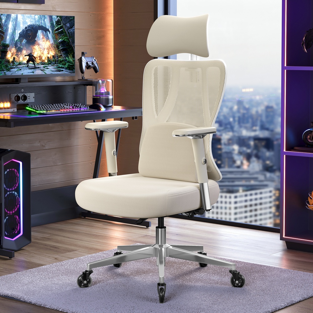 Kontorstol, ergonomisk kontorstol, svingstol - Bilde 4