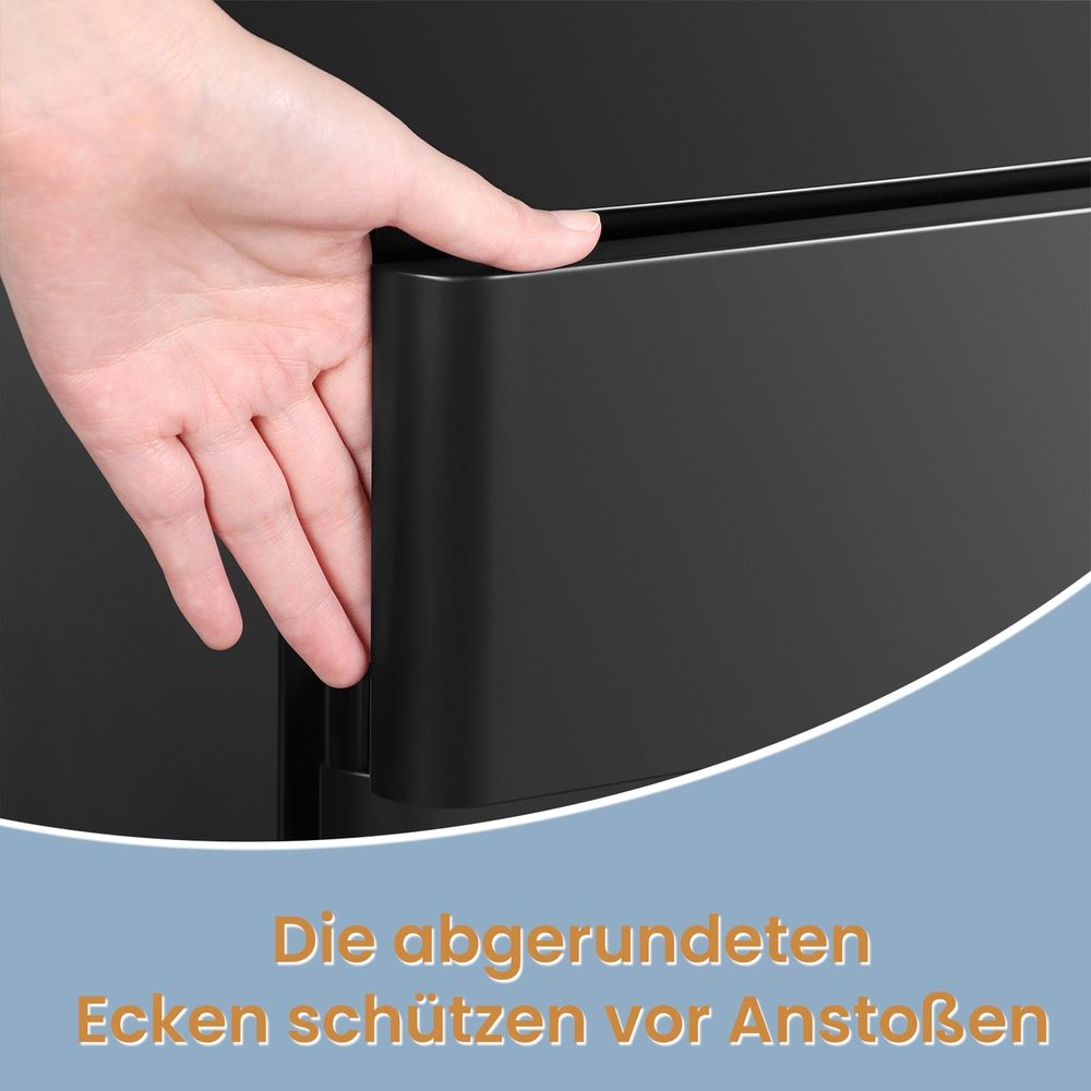 Steel File Cabinet with 3 Drawers Mobile Pedestal Cabinet Under Desk for Home Office - Image 5