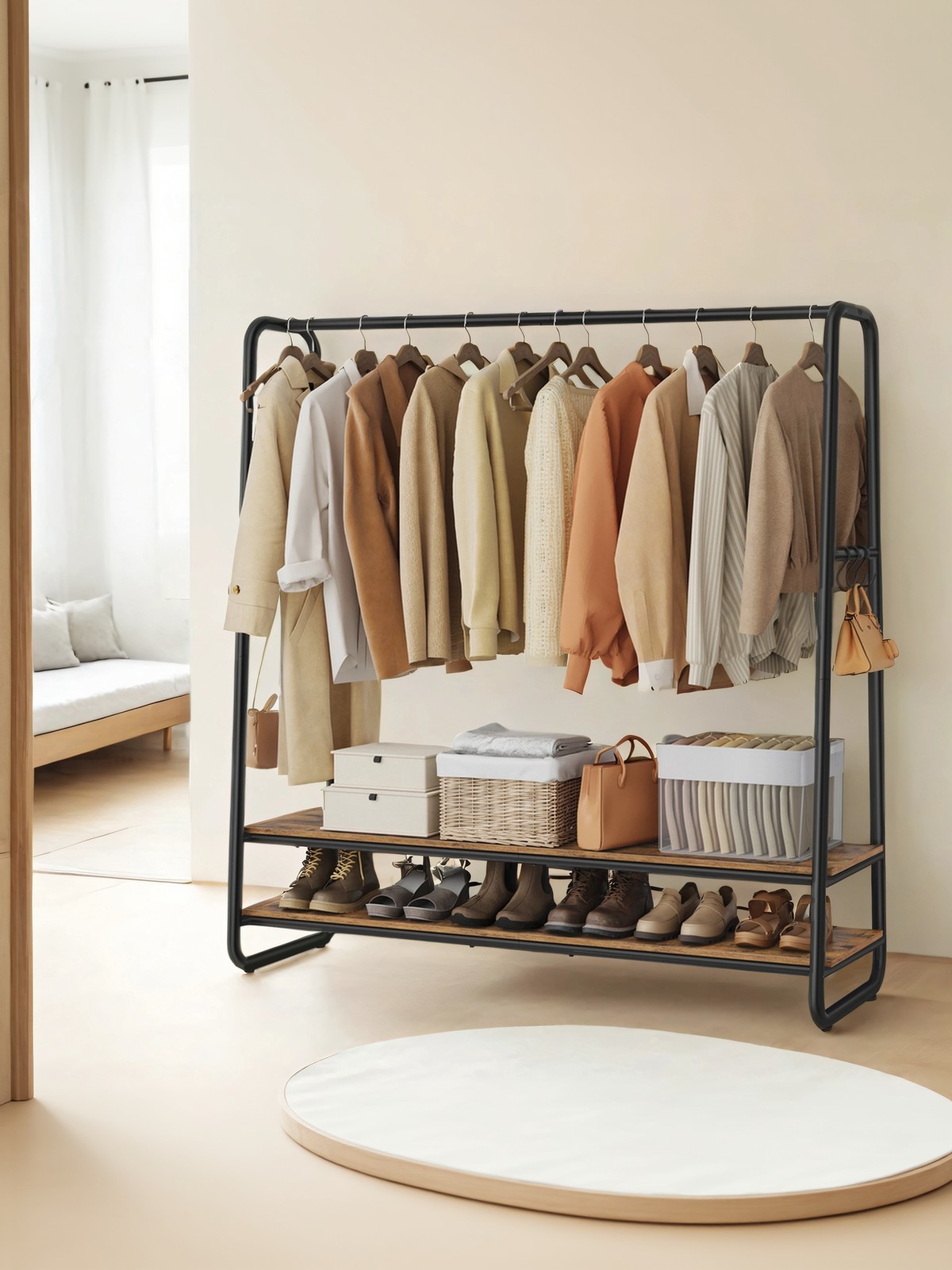 Tøjstativ, garderobestativ, garderobe - Billede 6