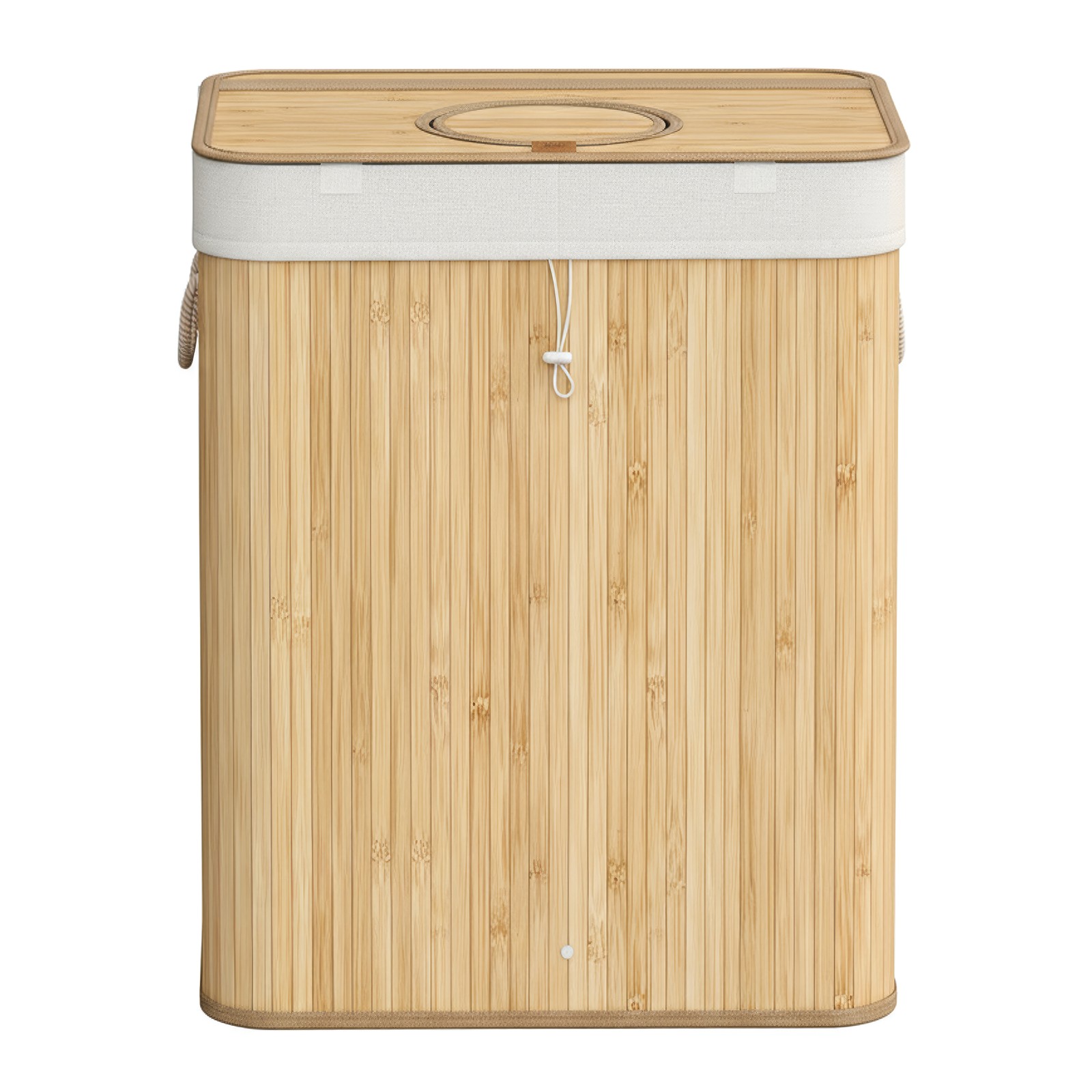 Insamlingsbehållare för pantflaskor, 120 l Behållare för pantflaskor, bambu