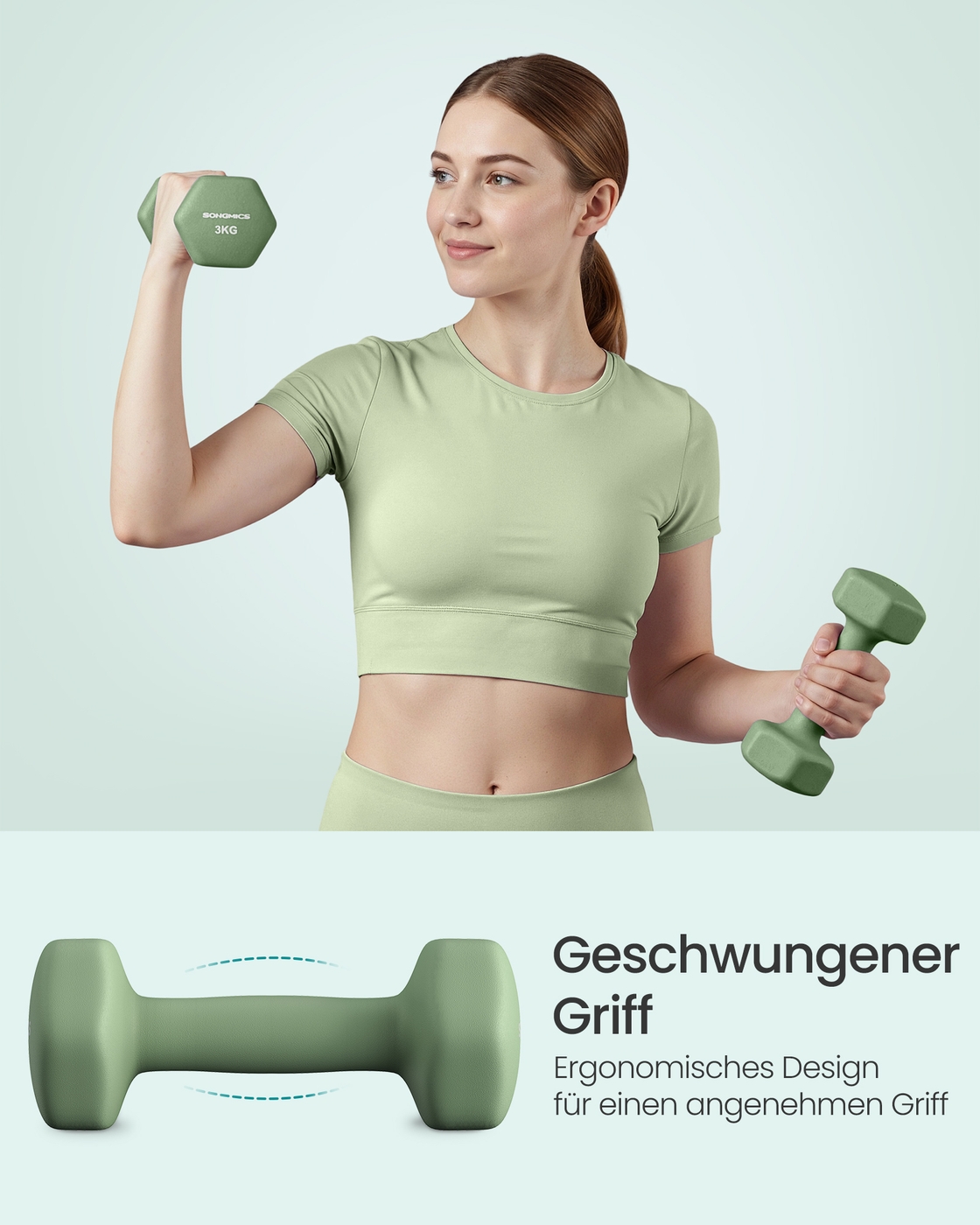 Dumbbell set with dumbbell rack - Image 3