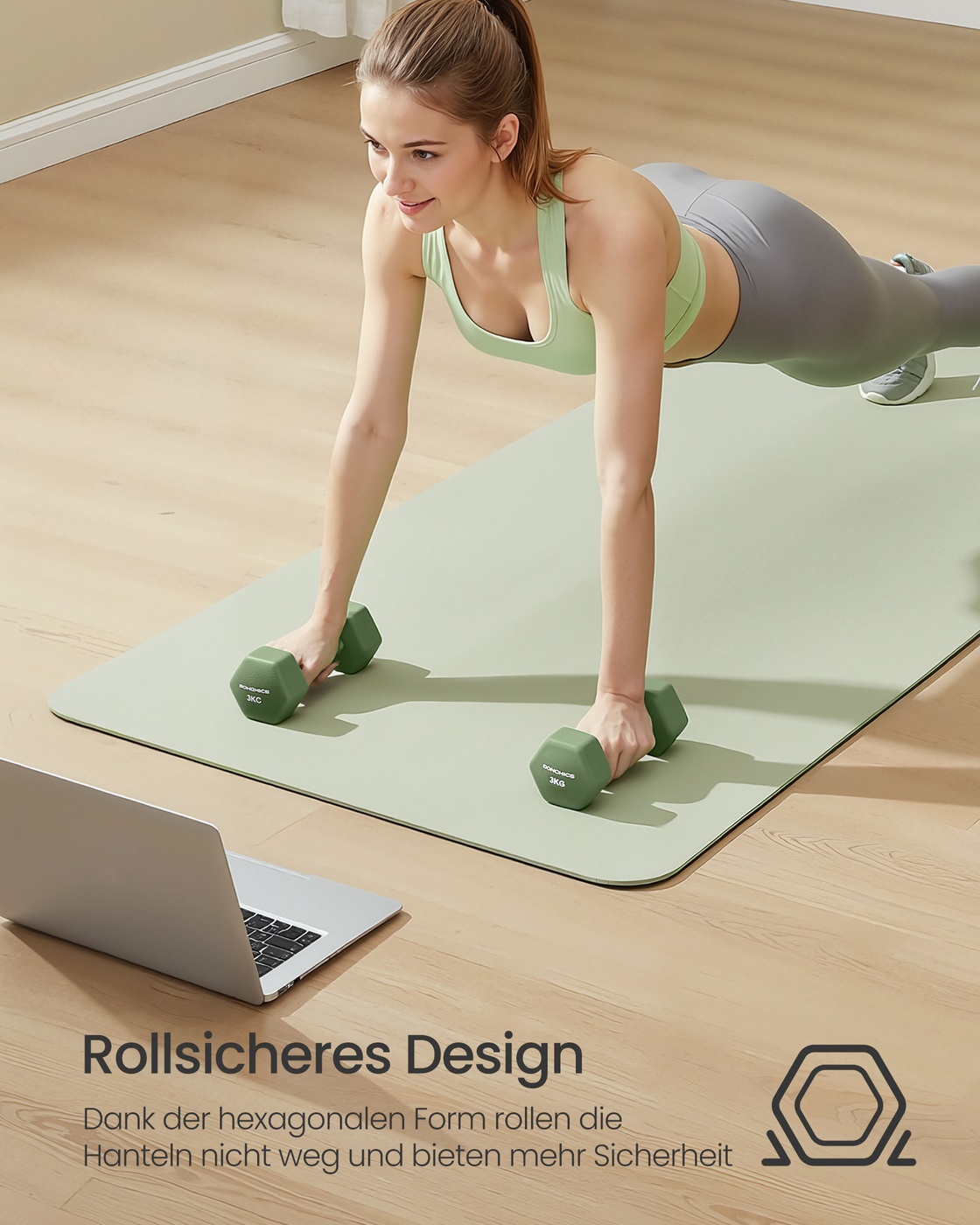 Dumbbell set with dumbbell rack - Image 6