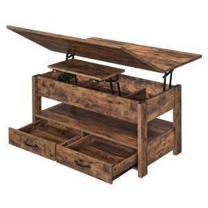 Coffee table, living room table, gas cylinder