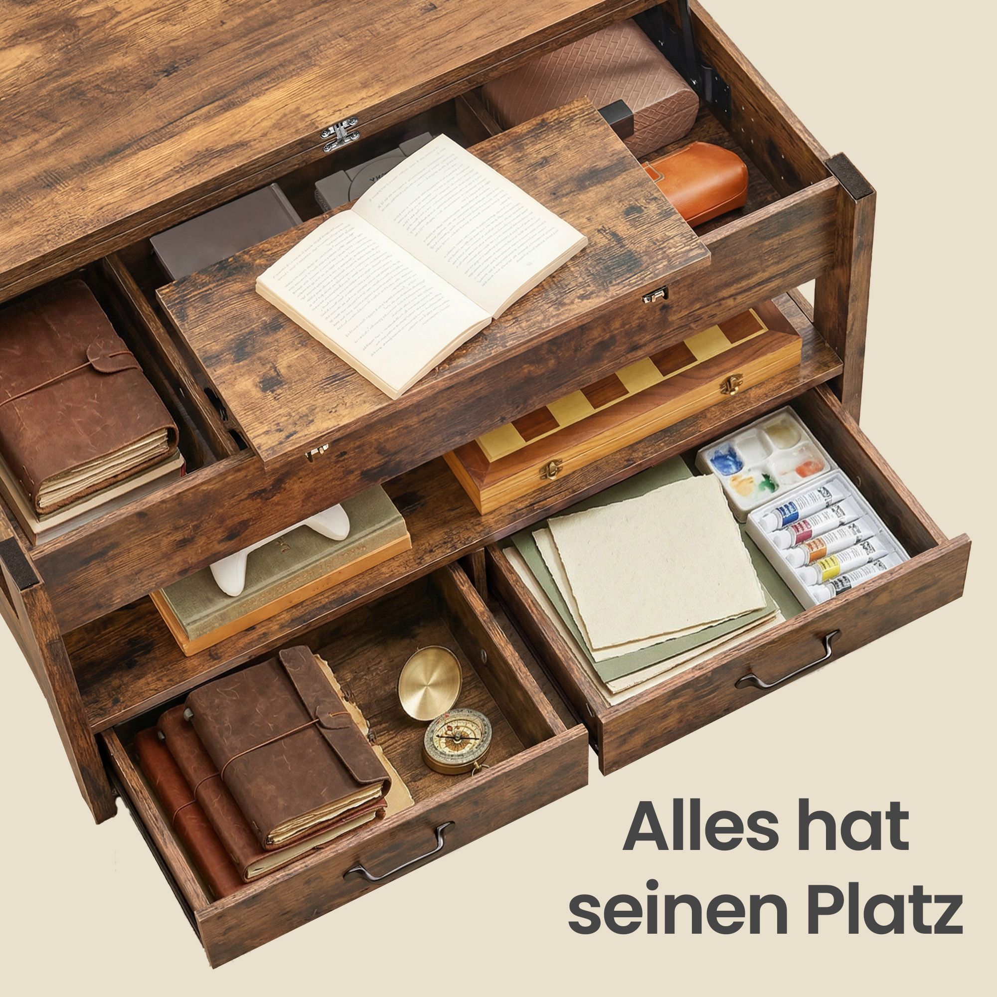 Sofabord, stuebord, gascylinder - Billede 6
