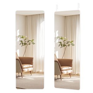 Full-length mirror made of toughened glass, 120 x 40 cm