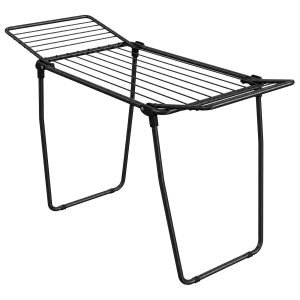 Clothes horse, space-saving, foldable