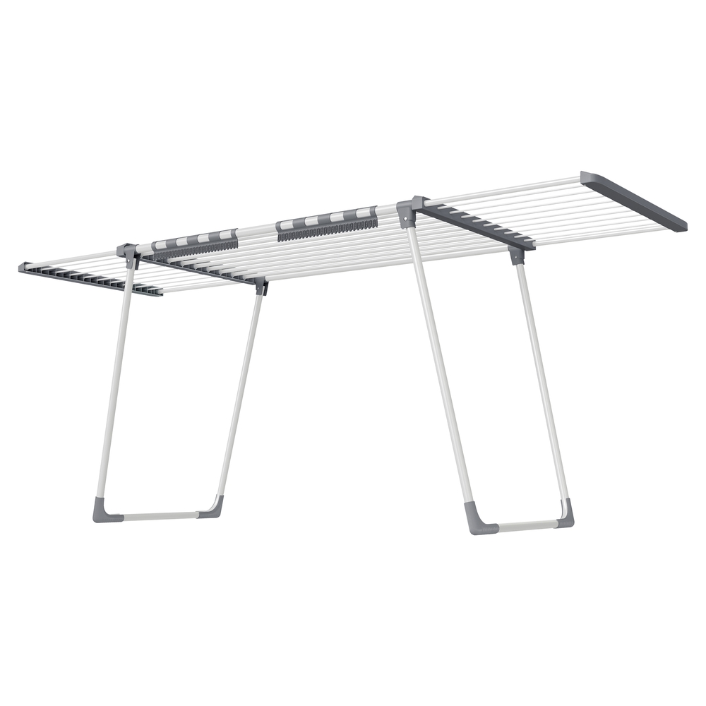 Clothes horse, freestanding drying rack, extendable arms