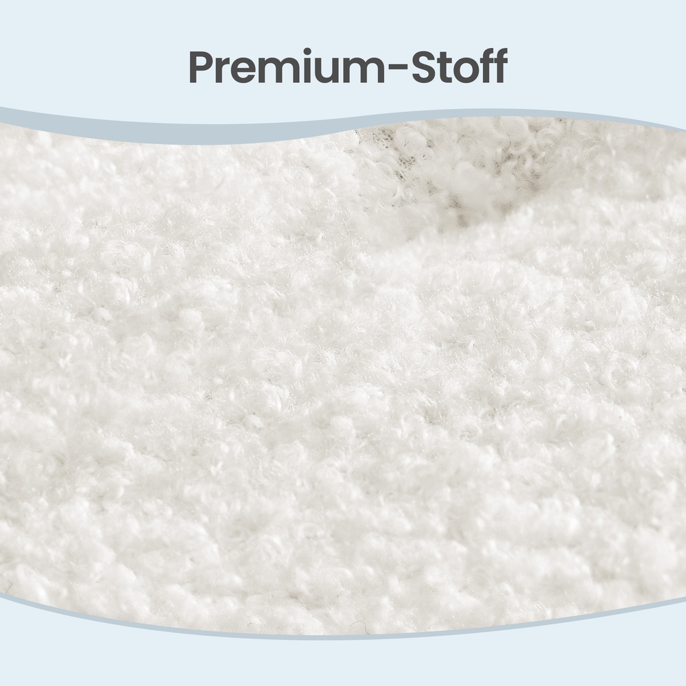 Seating stool, footstool, fleece, stool, thick padding