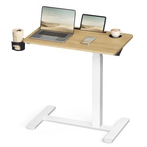 Mobile side table with castors, 70 x 40 cm