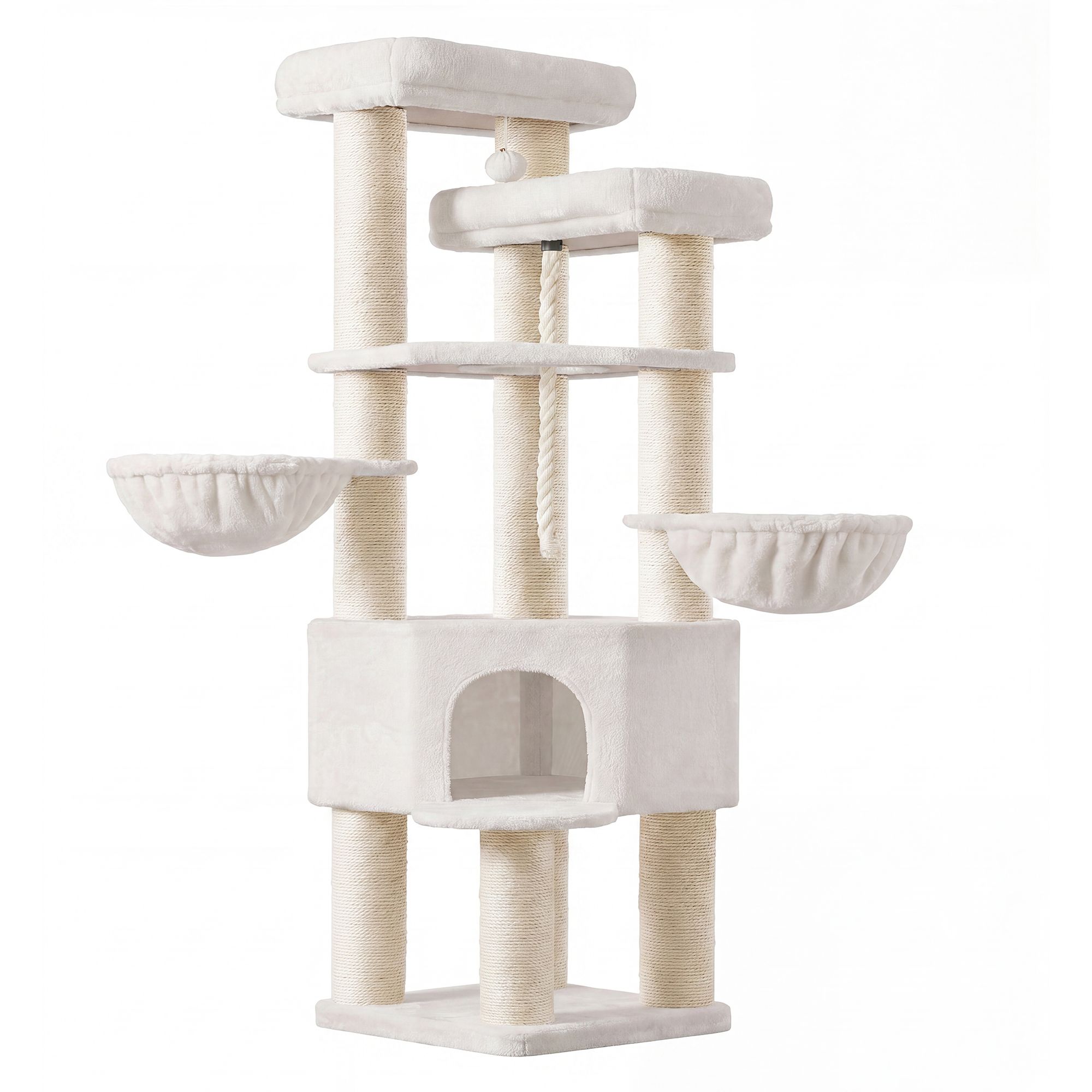 Cat tree, multi-level cat tree, thick sisal posts