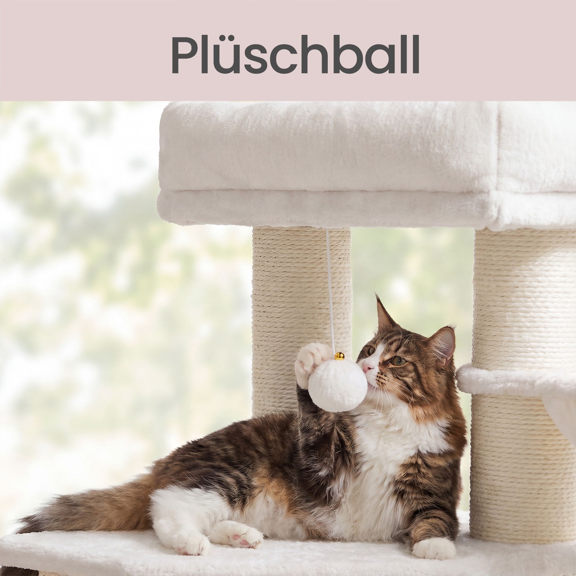 Cat tree, multi-level cat tree, thick sisal posts
