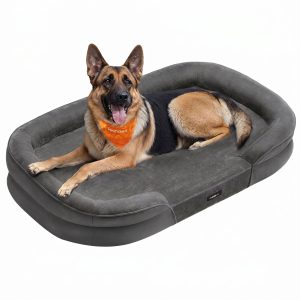Orthopaedic dog bed 122 x 85 x 18 cm with raised edges